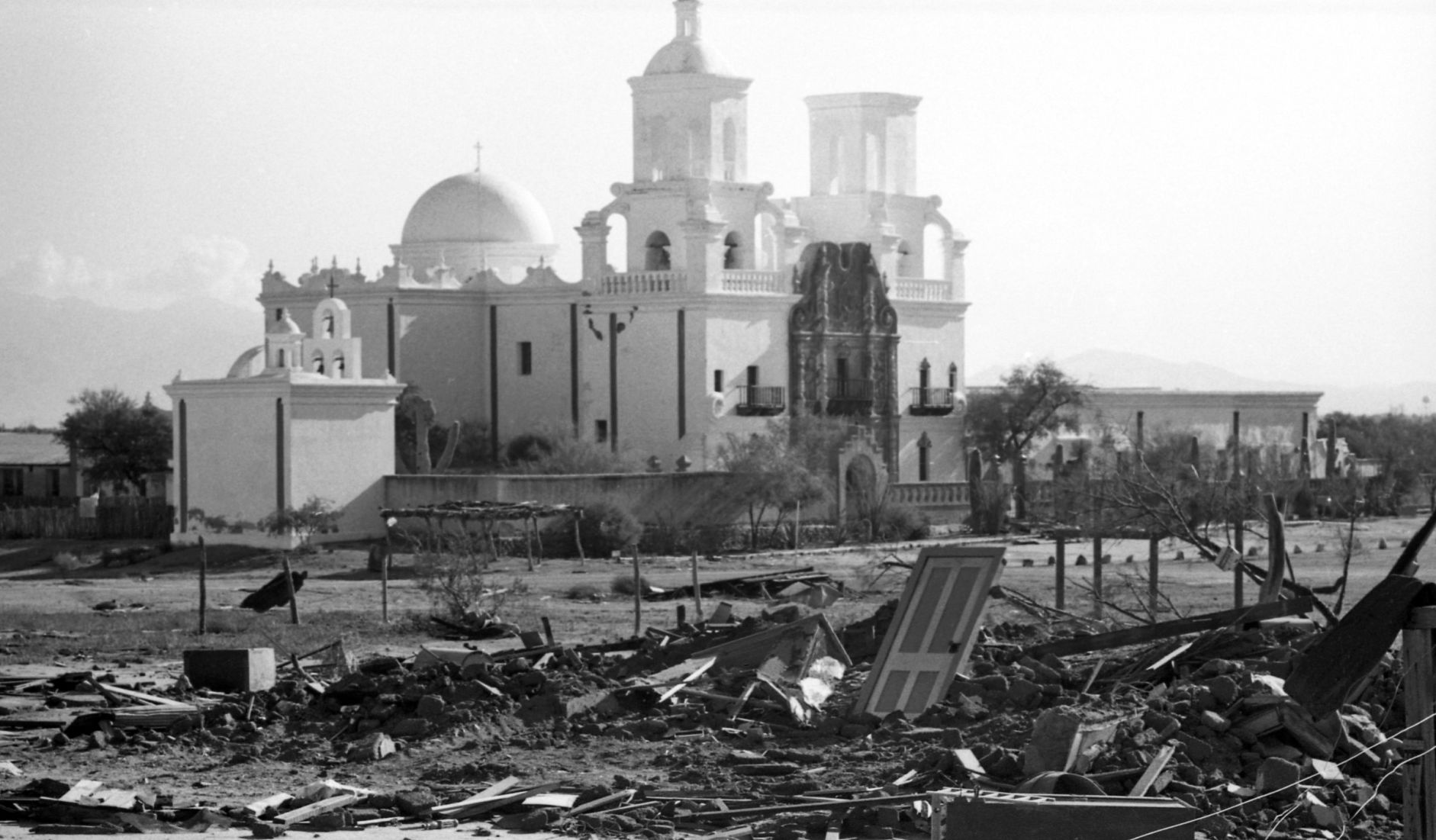 Tornado kills two near San Xavier mission